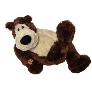Gund Goober Musical Bear Plush 10" Moves Mouth Sings Don't Worry Be Happy 2007‎